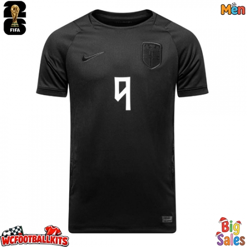 Norway Erling Haaland #9 Replica Away Stadium Shirt World Cup 2026 Short Sleeve